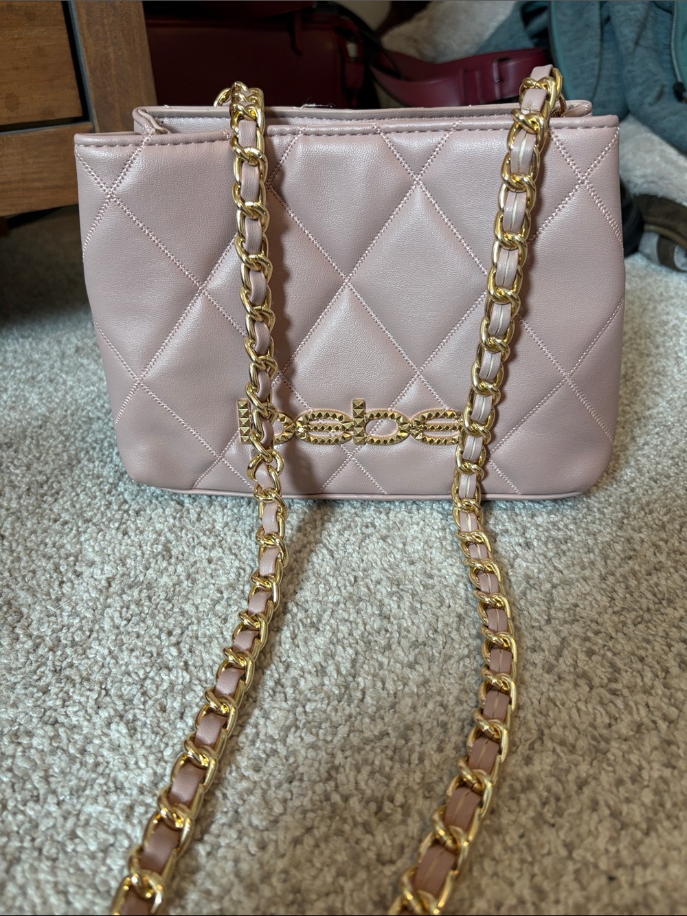 Bebe light pink Shoulder Bag
